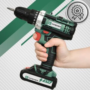 Wiertarko-wkrętarka akumulatorowa Hosher HSR2 - Zdjęcie użytkowe