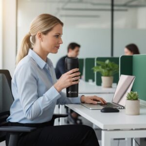 Kubek termiczny 450ml Mylcon Siprio - Produkt w biurze