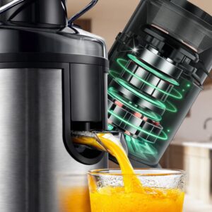 Sokowirówka do owoców i warzyw Mylcon Freshi - Wysokoobrotowy silnik