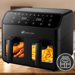 Frytkownica dwukomorowa Mylcon Crispyo - Produkt pod kątem