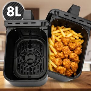 Frytkownica dwukomorowa Mylcon Crispyo - Pojemność komór