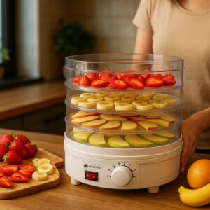 Suszarka spożywcza do grzybów, warzyw i owoców Mylcon Dero - Suszenie owoców