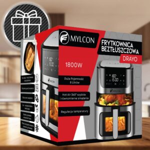 Frytkownica beztłuszczowa Mylcon Drayo - Oryginalne opakowanie