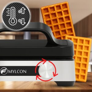 Gofrownica Mylcon Dorello - Regulacja temperatury