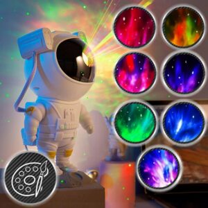 Projektor gwiazd Astronauta Rohsel - Różne tryby świetlne