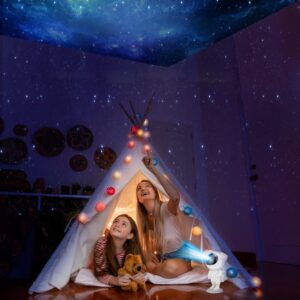 Projektor gwiazd Astronauta Rohsel - Gwiazdy w pokoju dziecka