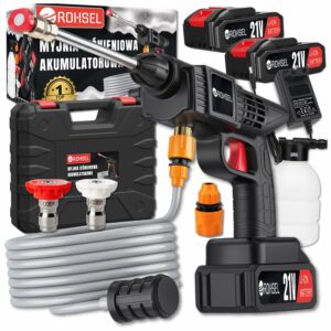 Myjka ciśnieniowa akumulatorowa Rohsel - Zdjęcie główne zestawu