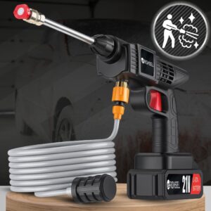 Myjka ciśnieniowa akumulatorowa Rohsel - Myjka z wężem