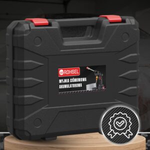 Myjka ciśnieniowa akumulatorowa Rohsel - Walizka