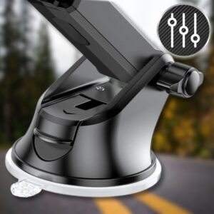 Uchwyt na telefon do samochodu Rohsel - Przyssawka