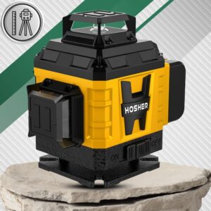Poziomica laserowa Hosher - widok po skosie od frontu