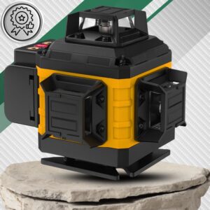 Poziomica laserowa Hosher - widok po skosie od tyłu