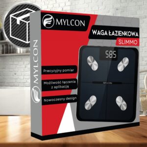 Waga łązienkowa Mylcon Slimmo - Oryginalne opakowanie