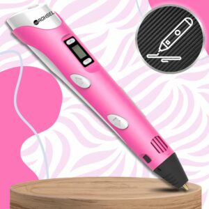 Długopis 3D dla dzieci Rohsel - Różowy - Produkt pod kątem