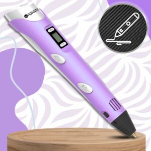 Długopis 3D dla dzieci Rohsel - Fioletowy - Produkt pod kątem