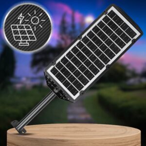 Lampa solarna do ogrodu 2400W Rohsel - Ładowanie energią słoneczną